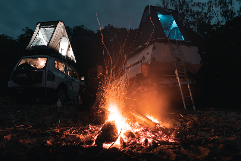 Roof top tents camping