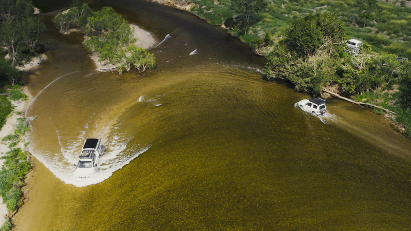 Crossing the Daintree River