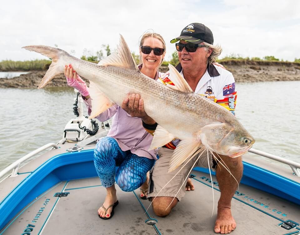 king threadfin tactics