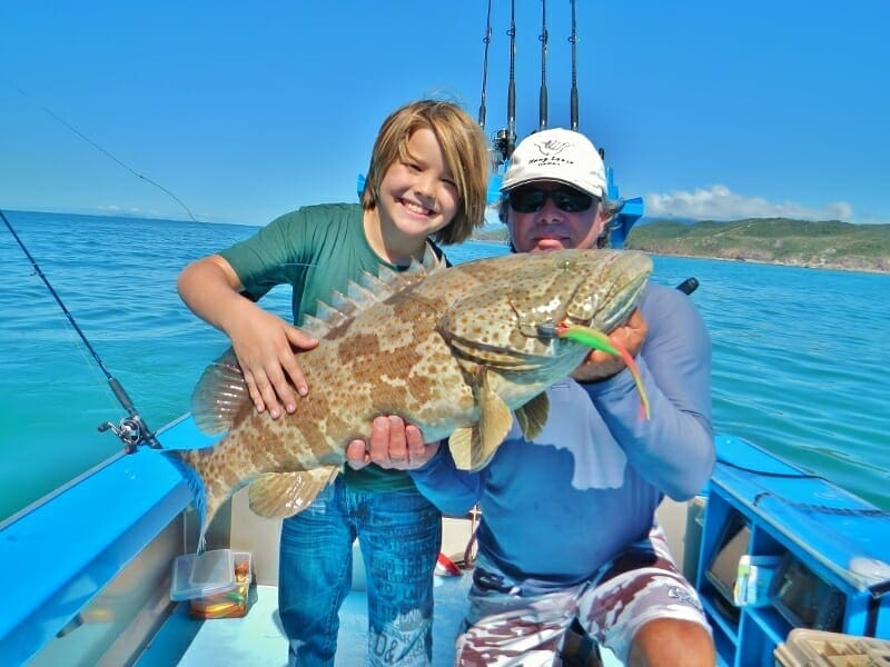 Fishing with kids is so rewarding. My son Col and his first day using vibes