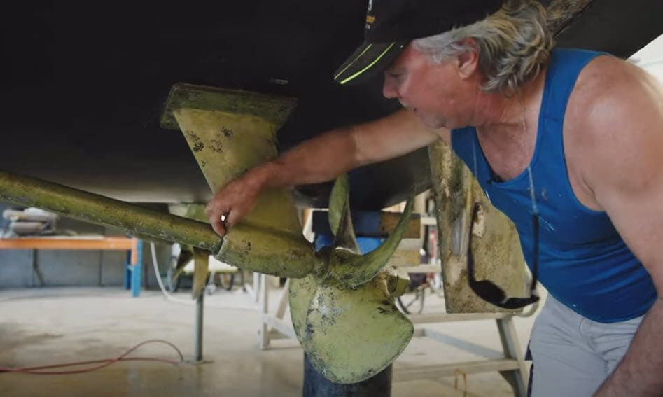 Cutlass bearing replacement