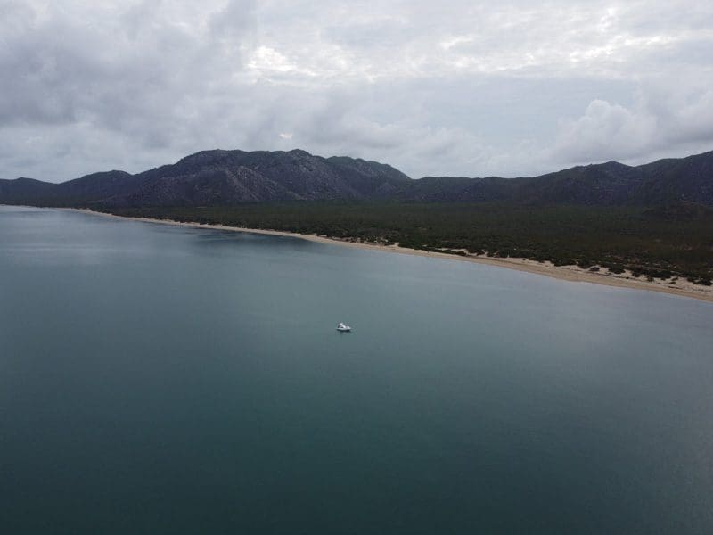 Anchored at Cape Melville