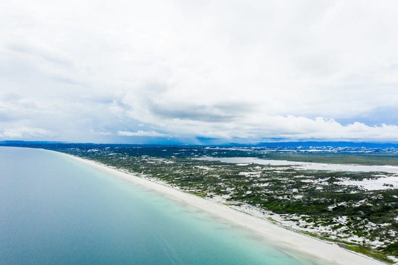 Silica sands of Cape Flattery