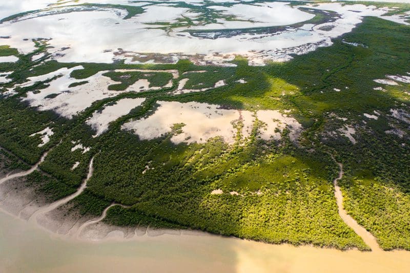 Fitzroy River delta Rockhampton