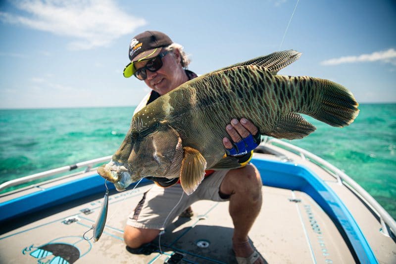 Sight casting on the reef flats