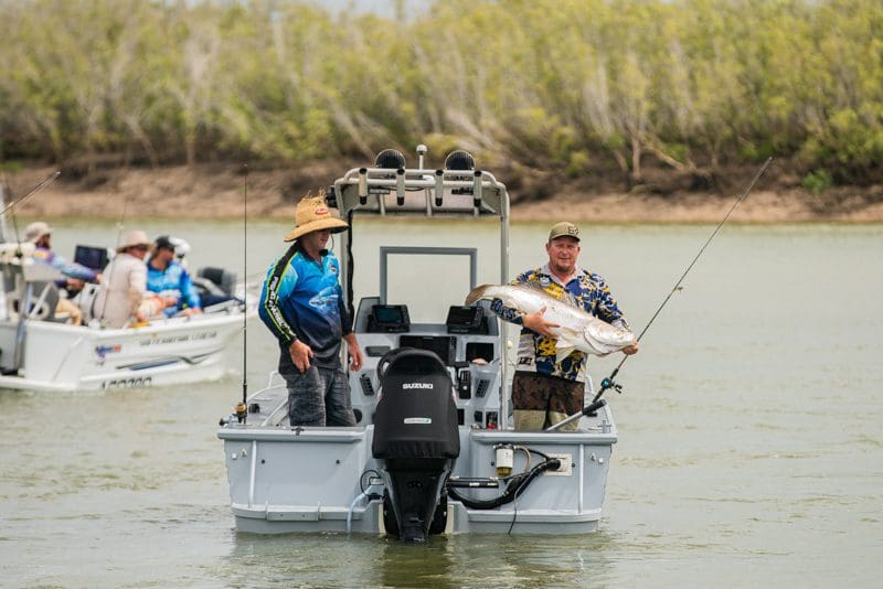 Fitzroy River metre plus barramundi