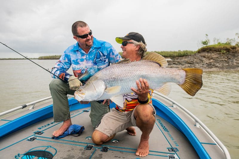 Rockhampton net free zones equals big barramundi