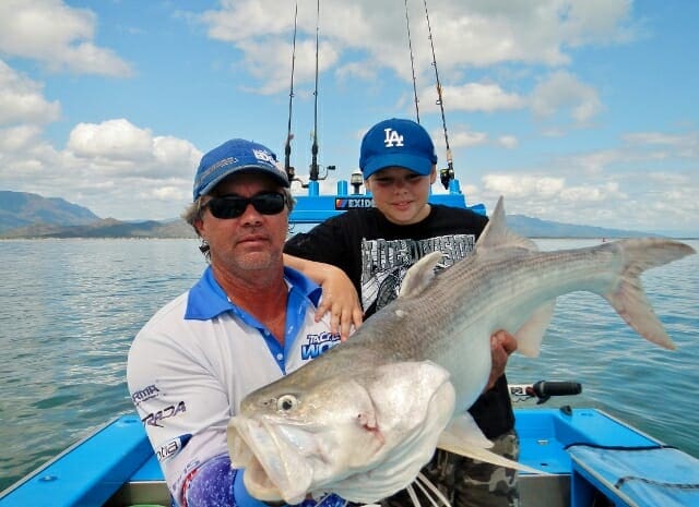 Making memories fishing with kids