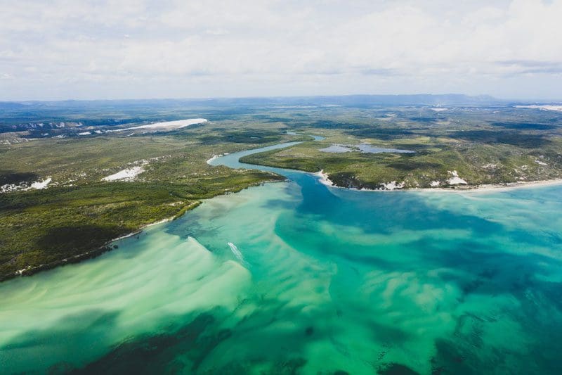 McIvor River entrance great for flats fishing