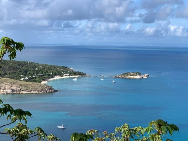 Cooks Look, Lizard Island overlooking Watson's Bay.