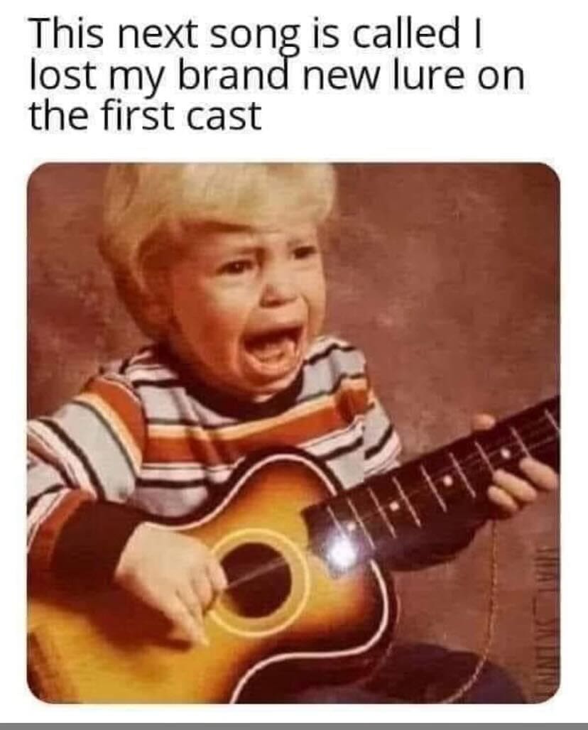 kid crying from losing lure