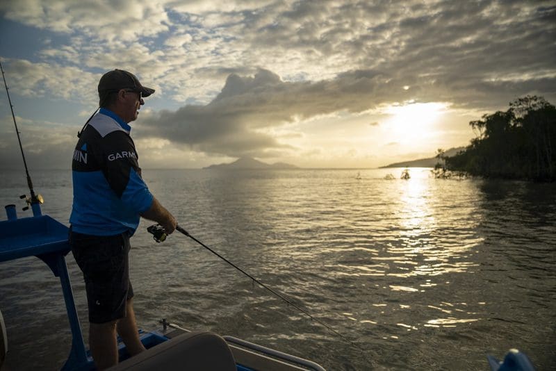 barra session at Hinchinbrook