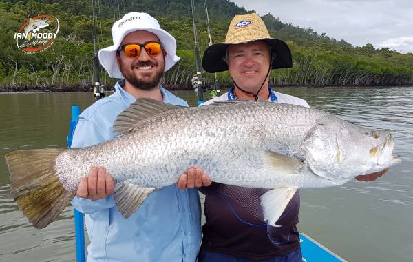 Ian Moody and Hinchinbrook barra